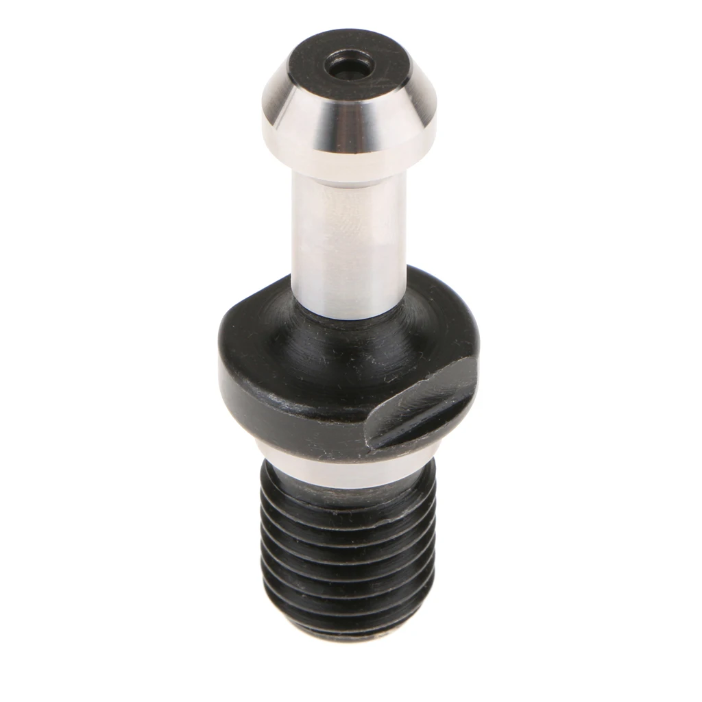 40CrMnTi CNC BT30 45 Degree Pull Stud Retention Knob Bolt Silver 60mm