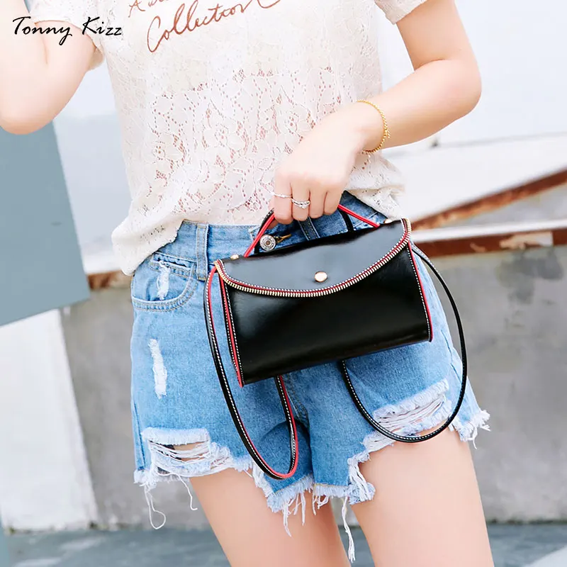 Тонни Kizz crossbody сумки для женщин черный сумка мягкая искусственная кожа дамы