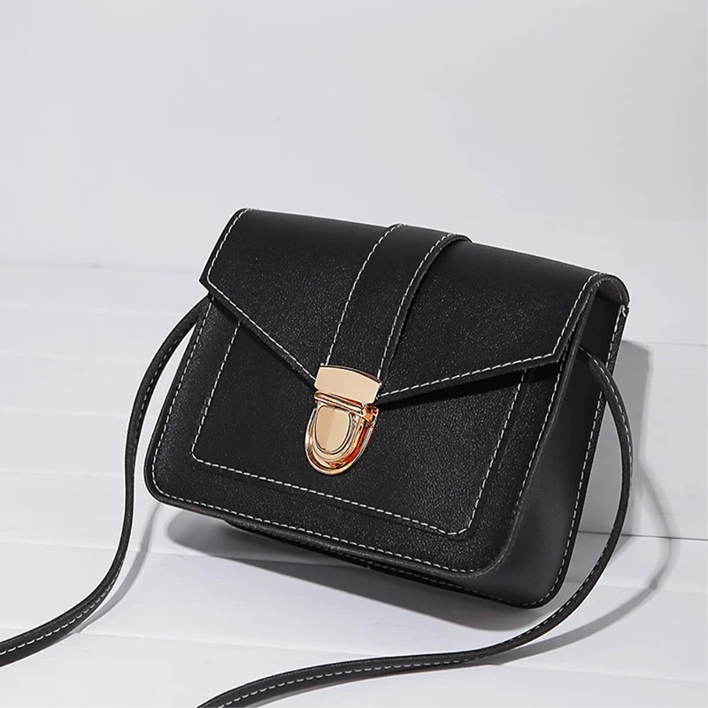 

Women Faux Leather Small Handbag Satchel Messenger Cross Body Shoulder Bag Purse Waist Packs