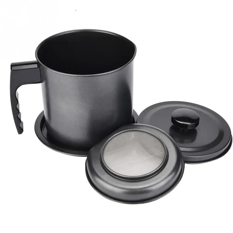 1.3L Kitchen Cooking Oil Can Pot Bottle Dispenser Container with