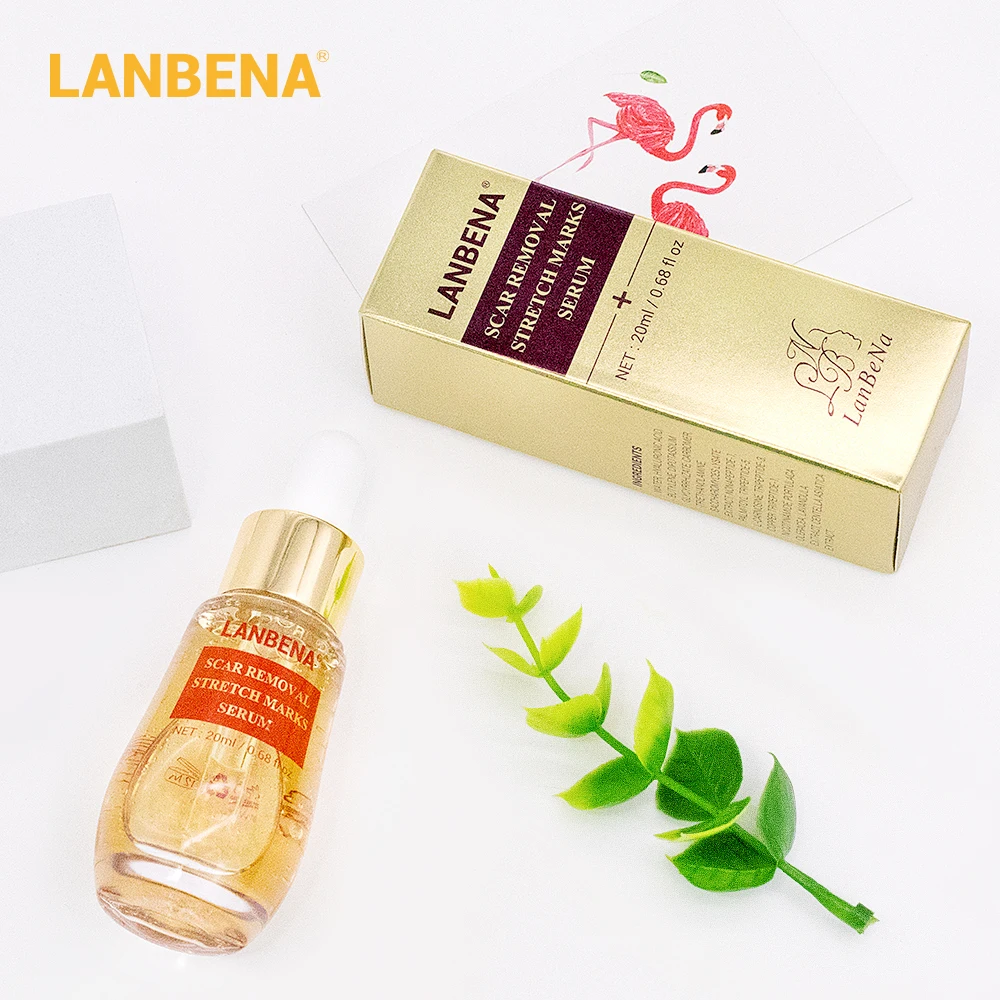 LANBENA Acne Scar Remove Serum Acne Treatment Remover Stretch Marks Anti Acne Shrink Pores Blackhead Whitening Cream Skin Care
