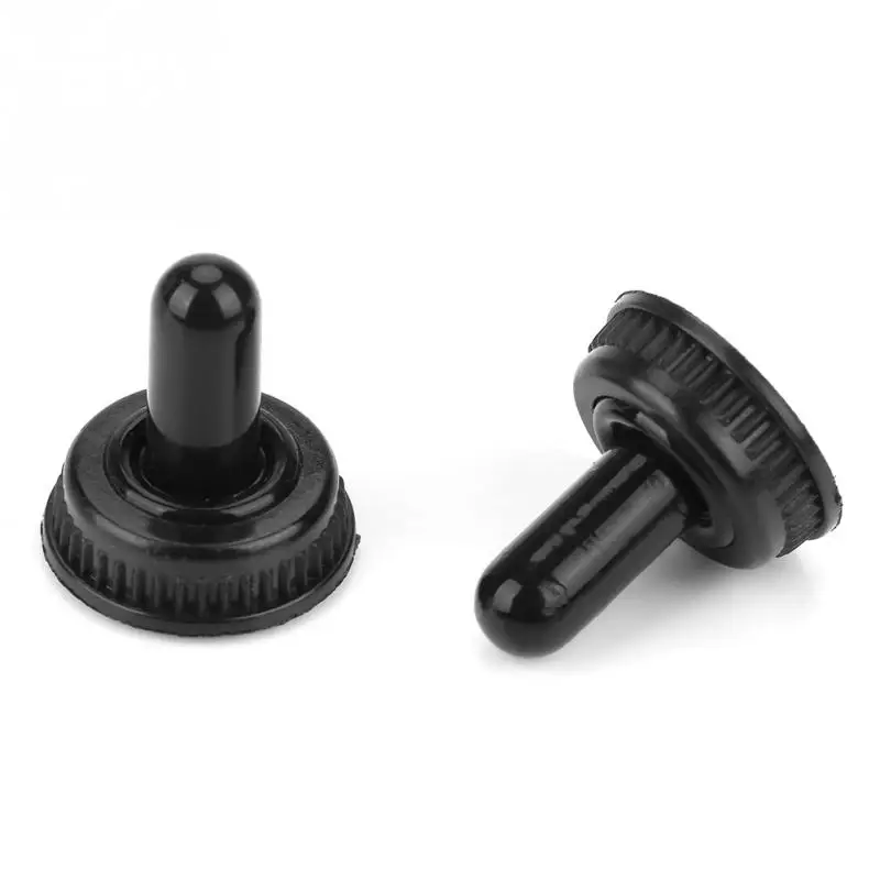 20Pcs 6mm Rocker Toggle Switch Waterproof Rubber Cap Boot Cover for