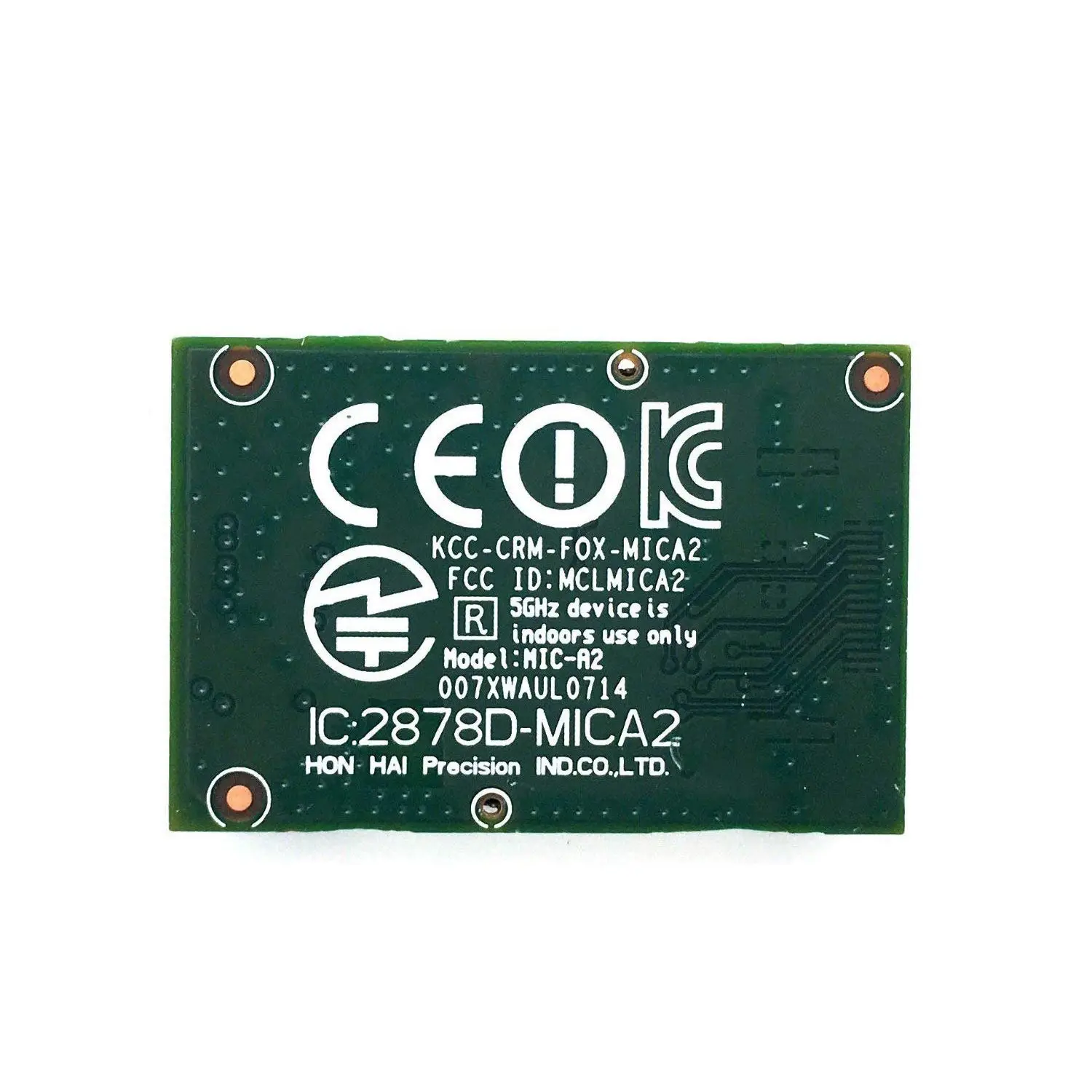 

Wifi Card PCB Board for Nint endo Wii U IC: 2878D-MICA2 MIC A2 Bluetooth WIFI Module