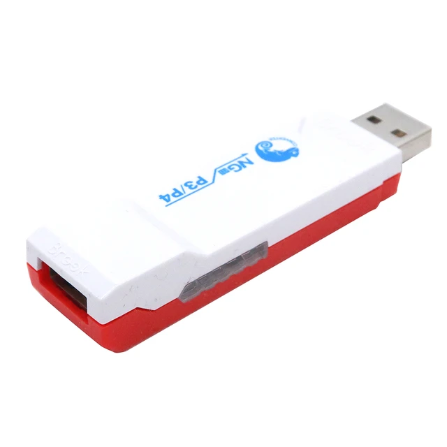 Brook USB Adapter for PS3 to for PS4 Gaming Super Converter White