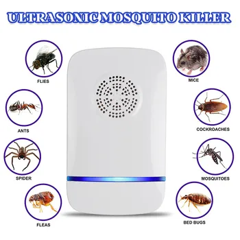 

Ultrasonic Electronic Pest Repeller Mosquito Mouse Rat Multi-function Rodent Insect Repellent Mini Insect Killer