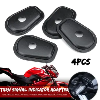 

4pcs Motorcycle Turn Signal Indicator Adapter Spacers for KAWASAKI Z250 Z300 Z750 Z800 Z1000 Z1000SX Z750S Z250SL