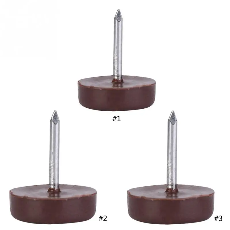 Us 3 48 50 Off Plastic Furniture Sofa Chair Table Bottom Protector Glides Anti Slip Nails Pads Hot In From Home Improvement On Aliexpress
