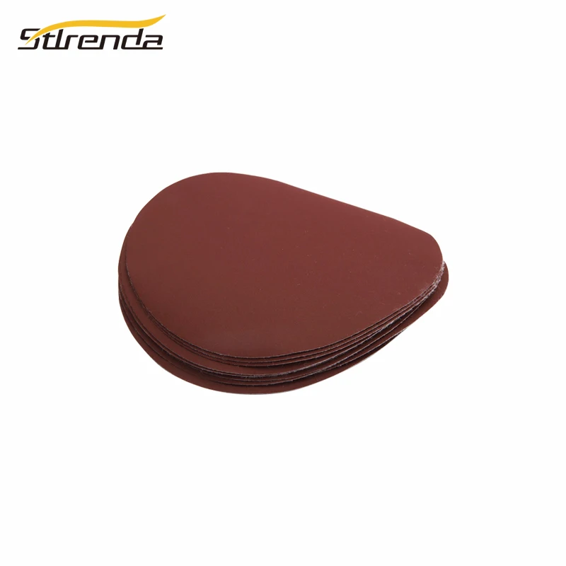 

STLRENDA Sanding Paper 6" 150mm Round Flocking Sandpaper Hook Look Sanding Disc 120-1000 Grit for Electric Grinder Accessories