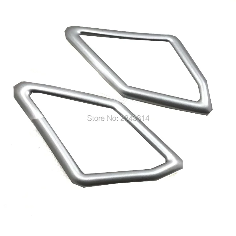 

For Volkswagen T-ROC 2017 2018 ABS Door Stereo Speaker Ring Frame Cover Interior Audio Protector Cover Sticker Car Accessories