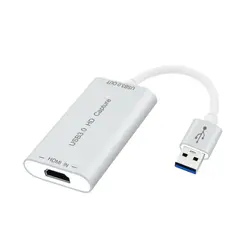 HDMI видео устройства захвата USB 3,0 1080 P 60 кадров в секунду видео и аудио граббер для xbox PS4 nintendo ПК коммутатора Plug & Play