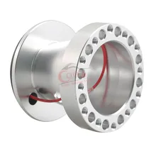 Универсальный автомобильный Серебряный алюминиевый адаптер ступицы рулевого колеса Boss Kit насадка для NISSAN R32