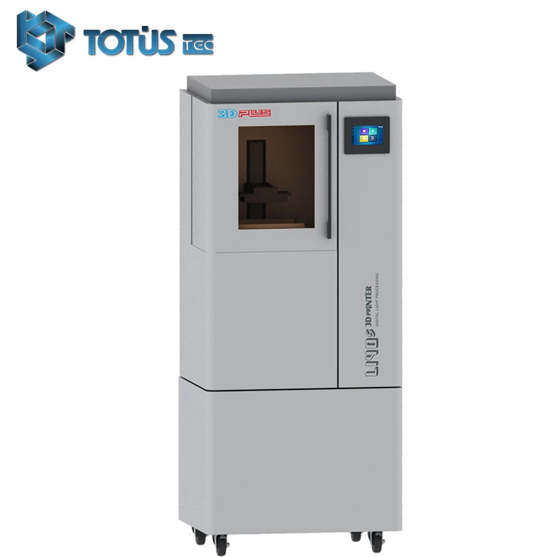  Fast Printing Speed 10-20mm Heignt Per Hour Industrial Grade Comprehensive DLP 3D Printer - Model L