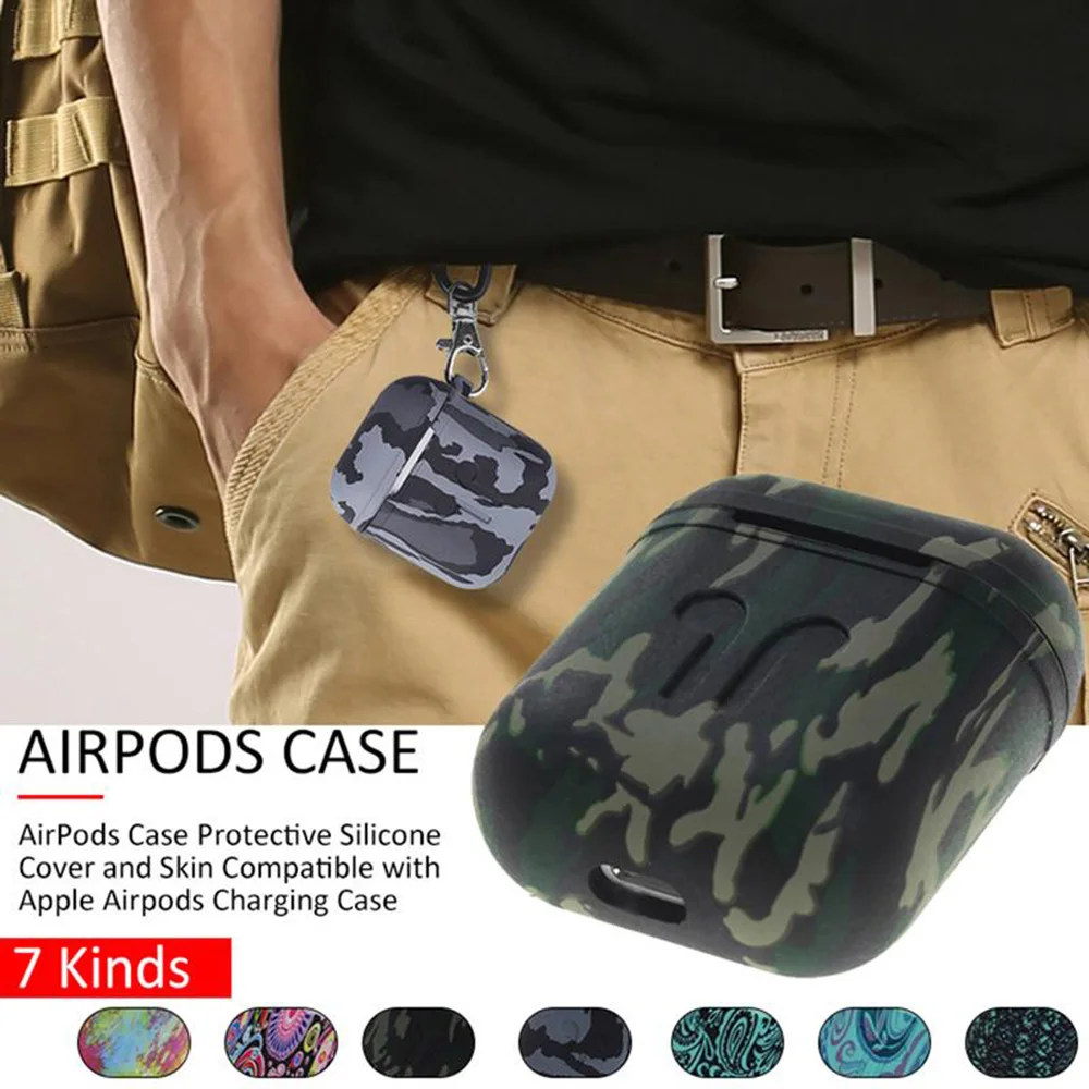 Мягкий силиконовый чехол VAORLO для Apple Airpods противоударный i20 i30 i60 i10 i80 tws Bluetooth