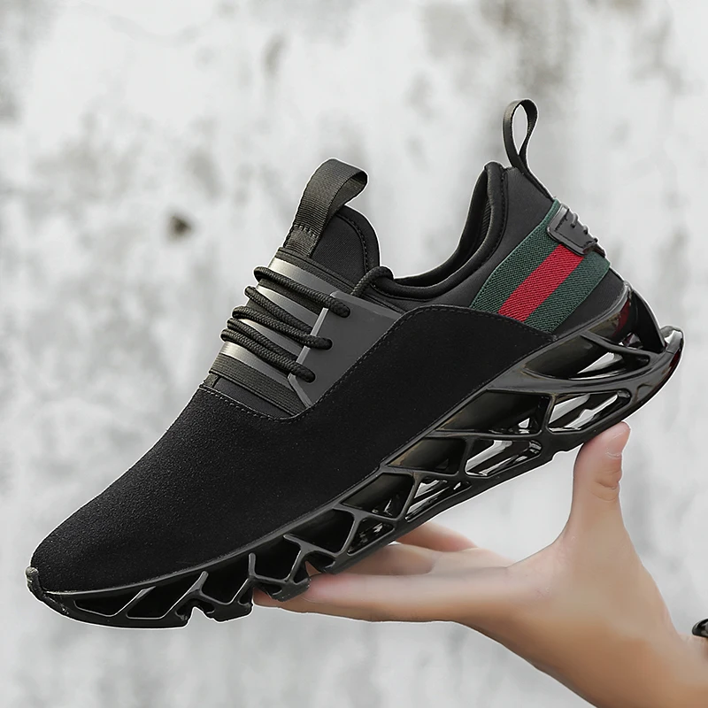 2019 New Men Running Shoes Sport Shoes Sneakers Male autumn winter Trending Style Blade Shoes leather Outdoor Walking Jogging 2019 New Men Running Shoes Sport Shoes Sneakers Male autumn winter Trending Style Blade Shoes leather Outdoor Walking Jogging