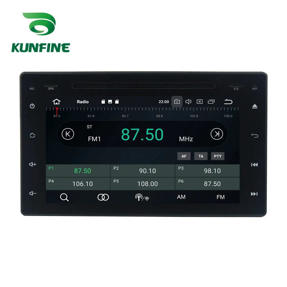 KUNFINE 4 ядра 2 Гб оперативная память Android Автомобильная dvd навигационная система 8 1