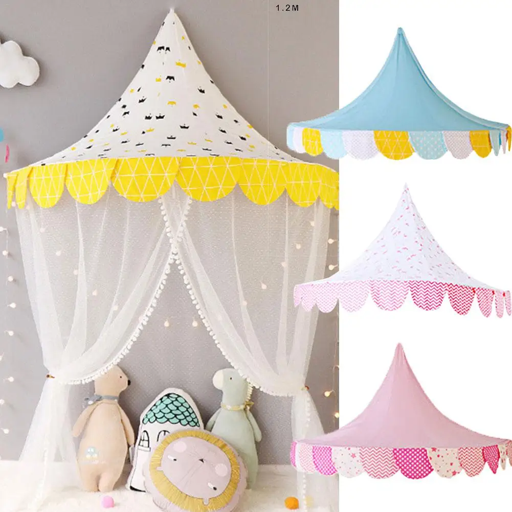 

Multifunction Tent Anti-Mosquito Half Moon Mosquito Net Suitable For Baby Crib Photography Props Baby Room Decoration