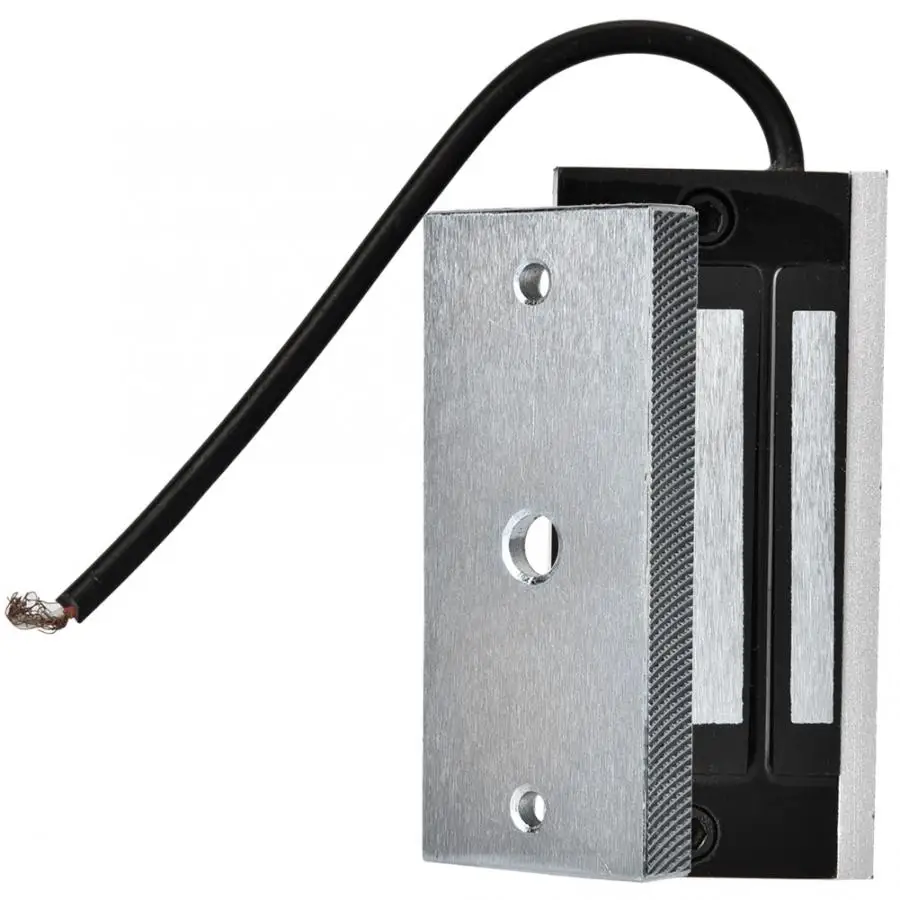 

DC12V 60kg Holding Force Ultra-thin Hold force Single Door Magnetic Lock intelligent Smart Electromagnetic access control Lock