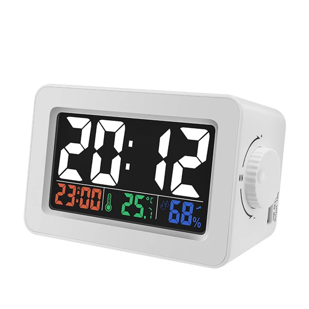 

Fit Backlight Waker Dg -c1r Nf Touch Snooze With Date Temperature Humidity Usb Port Can Charge Mobile Phone