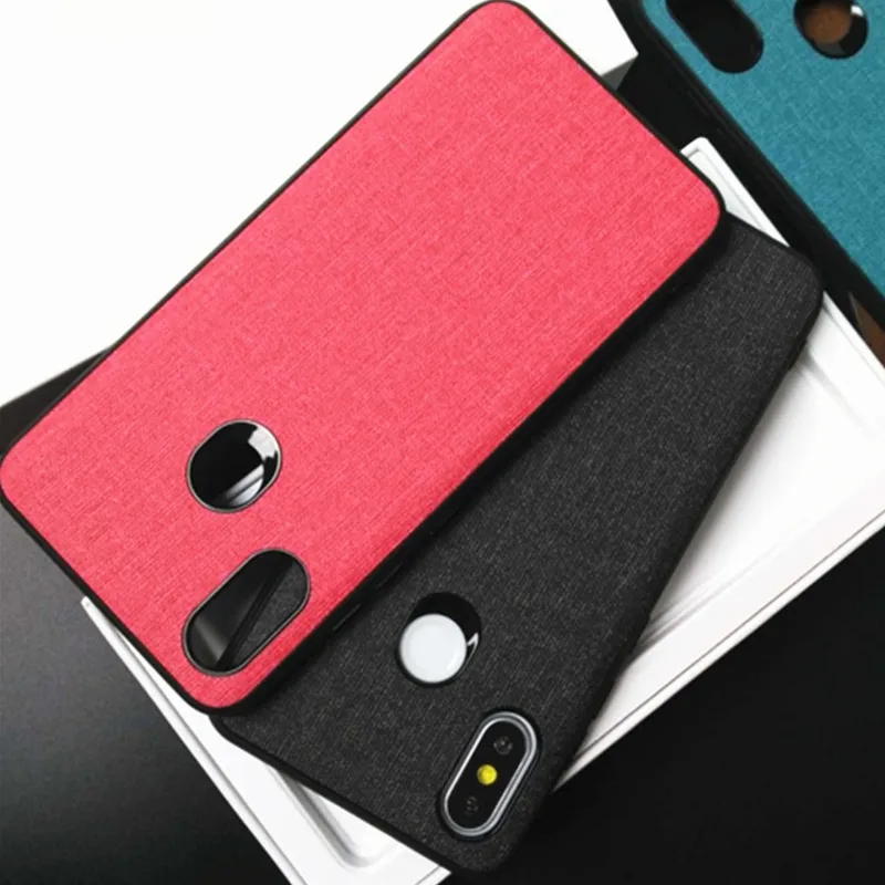 

For Xiaomi mi mix 2 case cover mix2s back cover silicone edge fabric protective case Hard PC capas for xiaomi mix2 mix 2s case