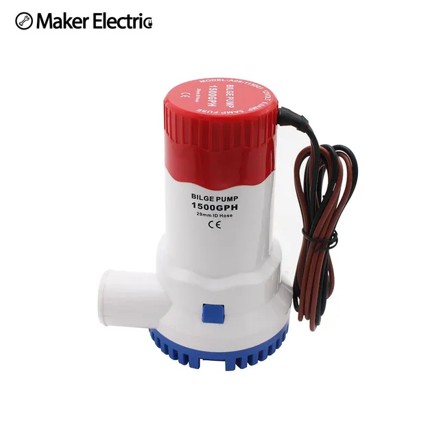 강력하고 효율적인 빌지 펌프: G1500-12 작은 크기, 큰 1500GPH 강력하고 효율적인 빌지 펌프: G1500-12 작은 크기, 큰 1500GPH