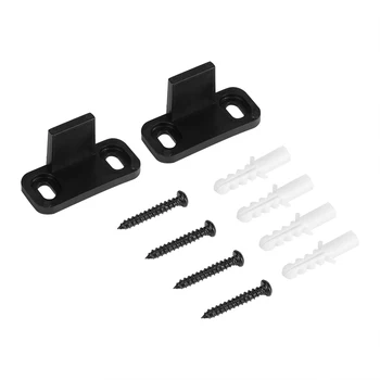 

Plastic Adjustable Sliding Bottom Floor Guide Clip For Barn Door Hardware With Screws Tools Kit Hardware Tools