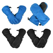 Мужские лыжные перчатки зимние теплые перчатки с сенсорным экраном походные уличные мотоциклетные водонепроницаемые велосипедные перчатки