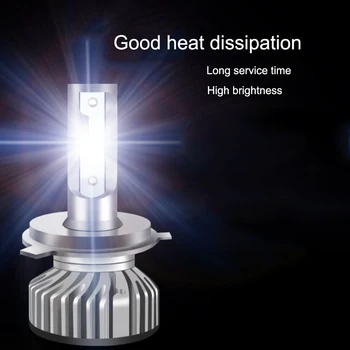 

30W 2Pcs Vehicle LED 9012 9005 H11 H1 H4 H7 Auto S2 Car Headlight Bulbs 4000LM Car Styling 5500-6000K led automotivo