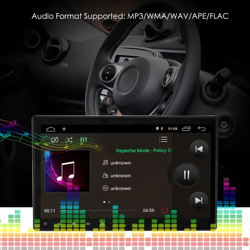 Автомагнитола gps Bluetooth навигация автомобильный стерео плеер полностью Емкостный большой сенсорный экран с камерой заднего вида 10,1 дюймов 1080P