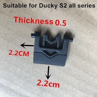 

2pcs/set original new keyboard bracket leg stand for Ducky S2 all series