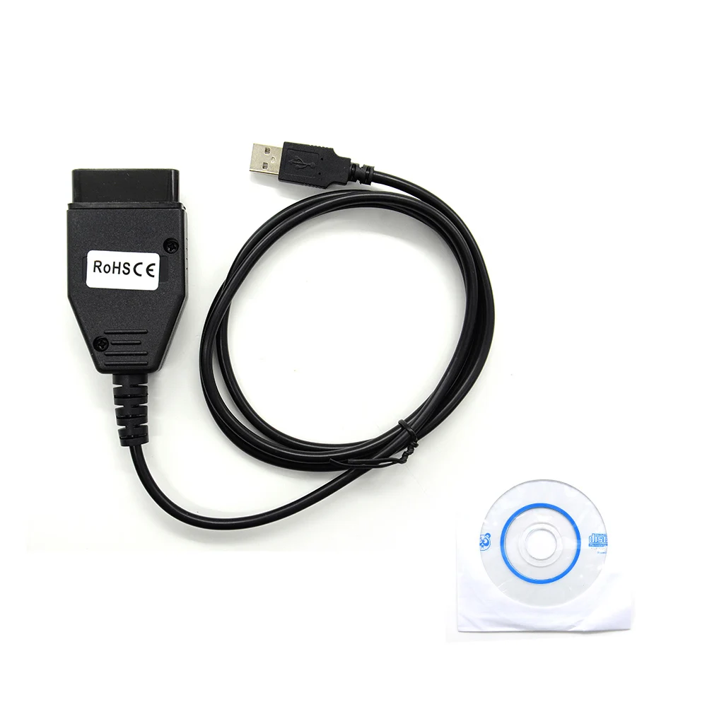 

High quality for Ford vcm OBD Diagnostic Cable and Connector VCM Support for wide range of ECUs and models CD-ROM with software