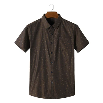 

Summer High Quality New Arrival Fashion Male Young Formal Casual Men's Short Sleeved Shirt Super Large Plus Size 6xl 7xl 8xl