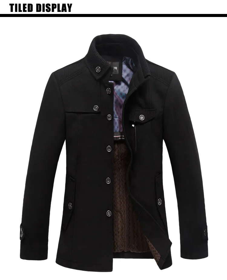 Новинка, зимнее платье manteau homme sobretudo, мужское шерстяное пальто и куртки, casacos de la jaqueta masculino, пальто, мужской Тренч