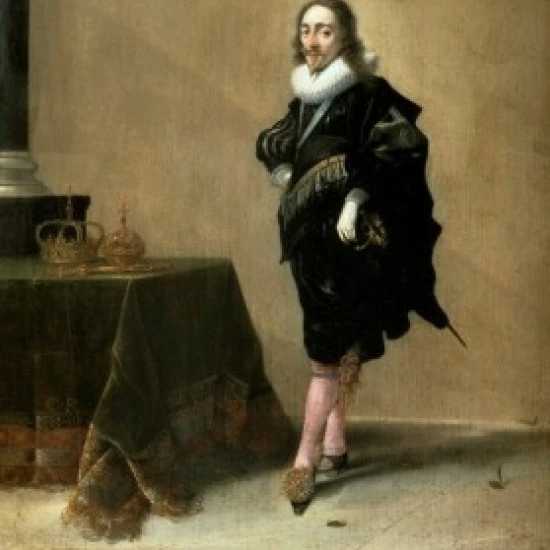 Карл I король Англии 17-й C Hendrick Gerritsz Pot (1585-1657/Dutch) Musee du Louvre Paris Print (24x36) | Дом и сад