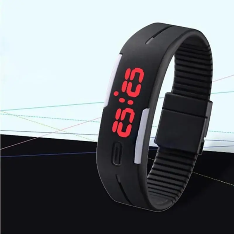 Sport Digital Wristwatch LED Electronic Bracelet Watch Kid Boy Girl Mens Sports Watches Rubber LED Watch Date Bracelet Digital Sport Digital Wristwatch LED Electronic Bracelet Watch Kid Boy Girl Mens Sports Watches Rubber LED Watch Date Bracelet Digital