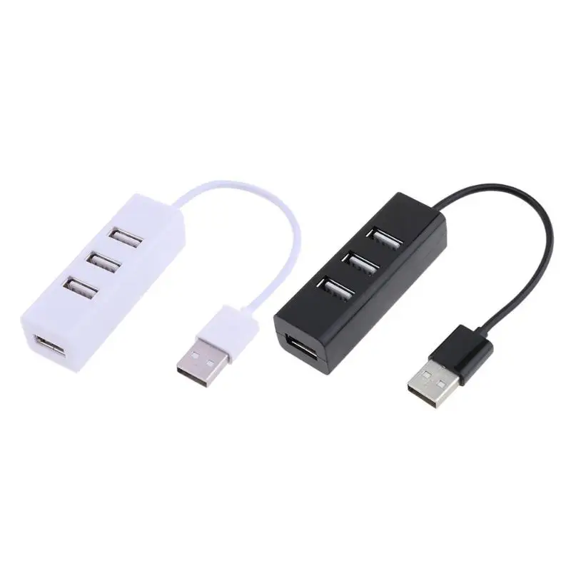 USB 2 0 High Speed 4 порта сплиттер концентратор адаптер для ПК ноутбук установить