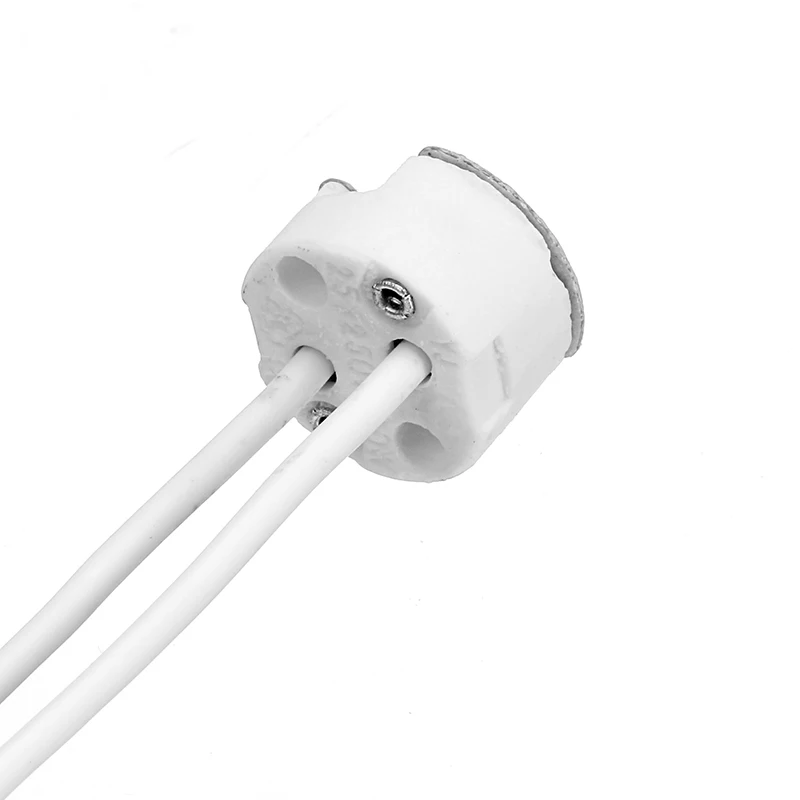 

CLAITE MR16 G4 Ceramic Lamp Base Lamp Holder Socket LED Ceiling Light Lamp Socket Spotlight Light Holder Socket