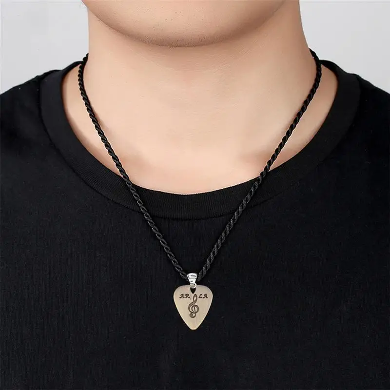 1 шт. бронзовые Персонализированные Металлические DIY Портативные Подвески Pick s