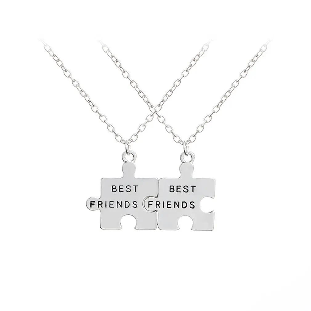 

Best friends girlfriends pendant alloy necklace Fashion Jewelry Chain Necklaces A1880