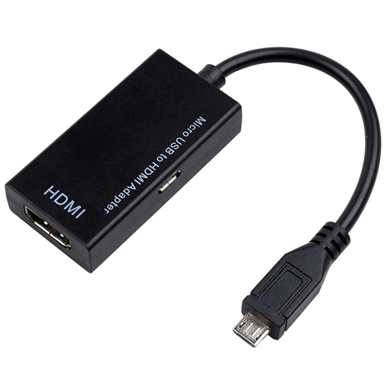 

New Micro USB to HDMI HD Adapter cable Male to Female 1080P HD HDMI Audio Video Cable MHL Converter for TV PC Laptop