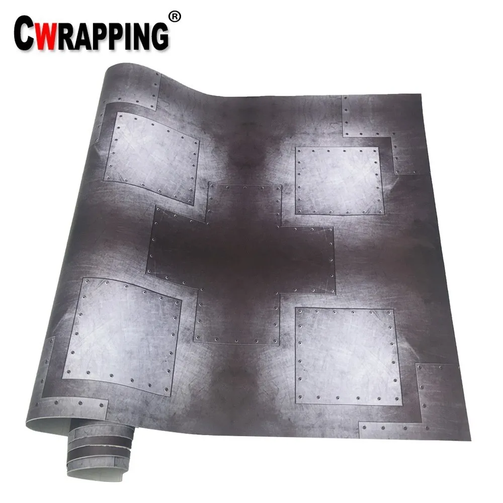 

Cross Rusty Sticker Vinyl Wrap Rust Camouflage Film With Air Bubble Free DIY Styling Vehicle Car Boat Wrapping Decal Foil