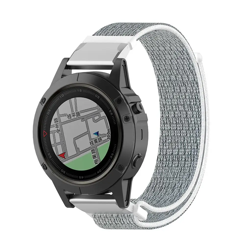 Запястье для Garmin Quatix 3 Fenix 5X Fenix3 HR Tactix Bravo Смарт часы нейлон Спортивный ремешок на