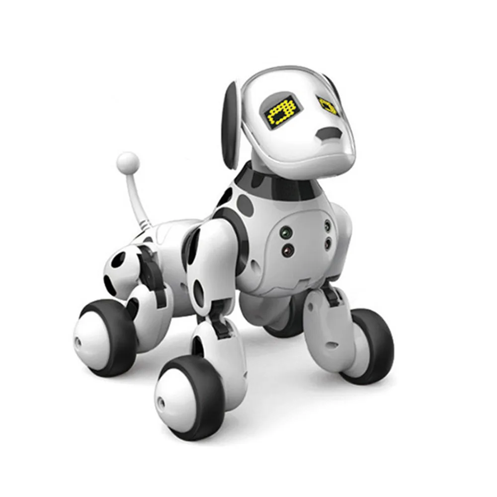 Умный робот собака 2,4G беспроводной пульт дистанционного управления собака умный говорящий робот собака игрушки электронный питомец детская игрушка День рождения Рождественский подарок