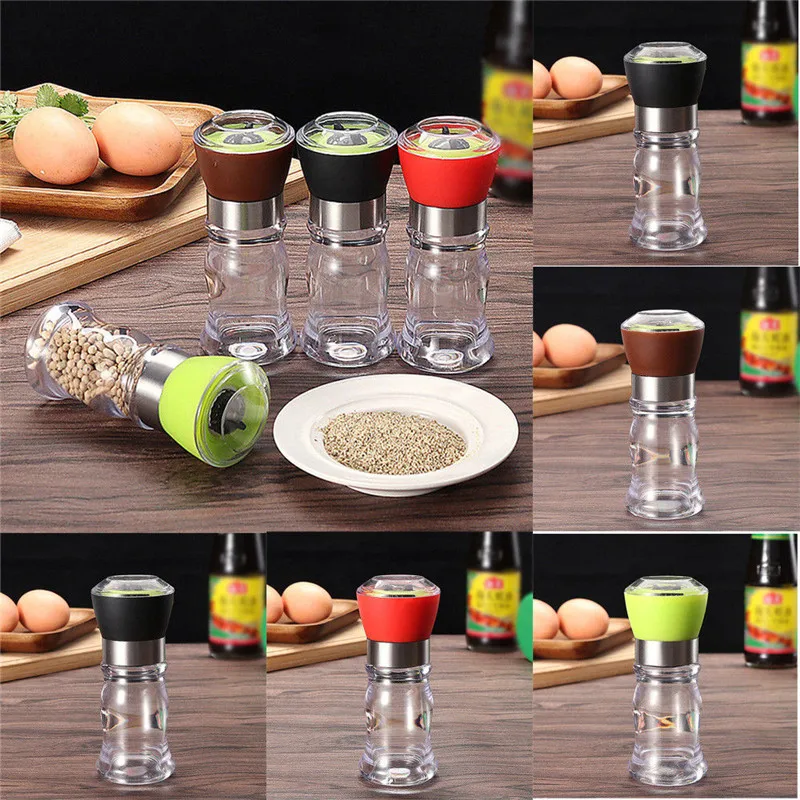 

High Quality Manual Stainless Steel Salt Pepper Mill Grinder Muller Kitchen
