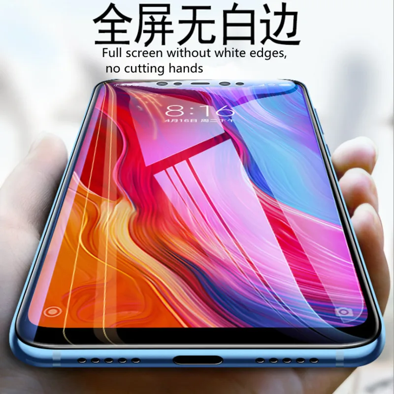 Оригинал 9D закаленное стекло Xiaomi Redmi Note 7 6 Pro 5 Plus 6A 4X 5A защита экрана Полный Чехол |