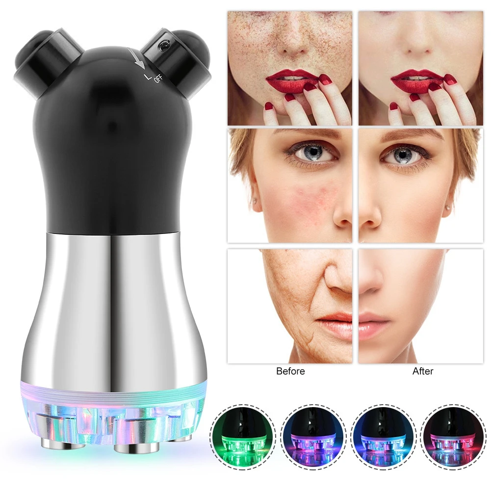 

Portable Needle Free Mesotherapy Skin Rejuvenation LED Photon Therapy Face Lift Beauty Machine face care Tools
