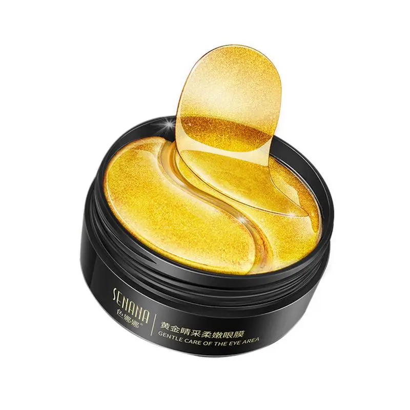 Seaweed Collagen Golden Crystal Eye Mask Gel 60pcs Eye Care