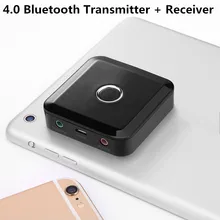 Bluetooth Transmitter4.0 3,5 мм RXTX bluetooth-адаптер для ТВ-наушников, динамиков Play Station 4 аудио Bluetooth приемник