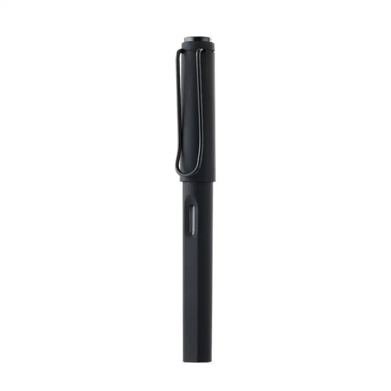 Бизнес черная ручка 0,5 мм перо черный офисные принадлежности металл авторучка ручка чернильное перо Творческие подарки для выпускной