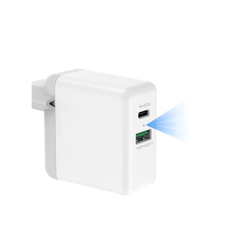 QC3.0 USB настенное зарядное устройство быстрый Type C универсальный мобильный телефон