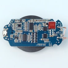 VEEAII 10 Вт Qi Беспроводное зарядное устройство PCBA печатная плата катушка беспроводной зарядный коврик DIY Micro USB порт для samsung S9 S8 S7 S3 i9300